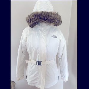 The North Face White Ski Coat